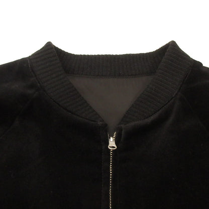 HIGH!STANDARD(聖林公司 | HIGH STANDARD BLACK PANTHER Velour Souvenir Jacket Black Size: S