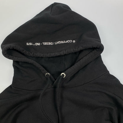 DIESEL | DIESEL S-ALBY-COPY-J1 Hoodie 00SH9M 0BAZC Black Size: M