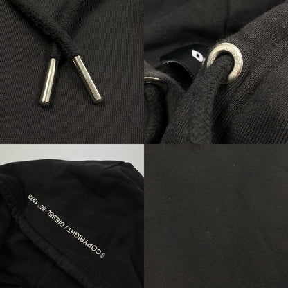 DIESEL | DIESEL S-ALBY-COPY-J1 Hoodie 00SH9M 0BAZC Black Size: M