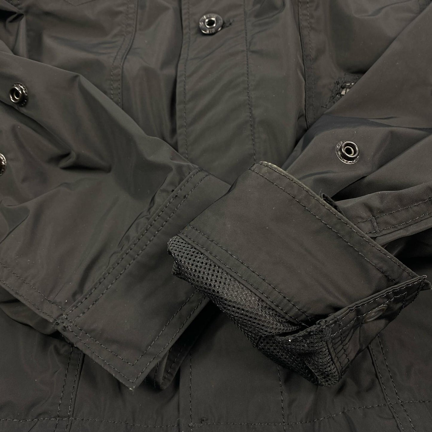 【中古】G-STAR | ジースター FLIGHT COMBAT JACKET ナイロンジャケット D19124-C655 ブラック サイズ：S