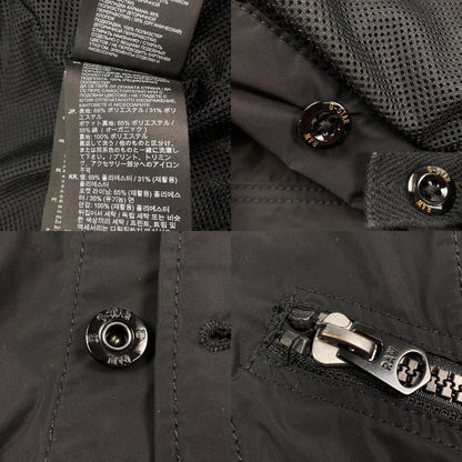 【中古】G-STAR | ジースター FLIGHT COMBAT JACKET ナイロンジャケット D19124-C655 ブラック サイズ：S