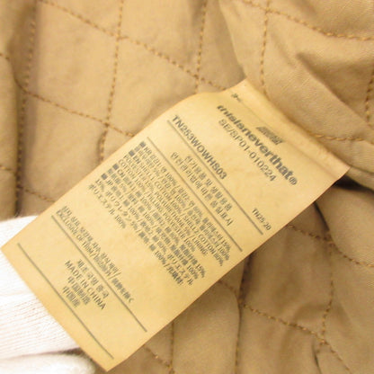 【中古】thisisneverthat | ディスイズネバーザット Overdyed Hooded Jacket その他アウター TN253WOWHS03 ブラウン サイズ：XL
