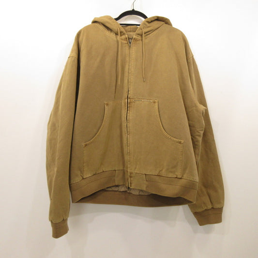 【中古】thisisneverthat | ディスイズネバーザット Overdyed Hooded Jacket その他アウター TN253WOWHS03 ブラウン サイズ：XL