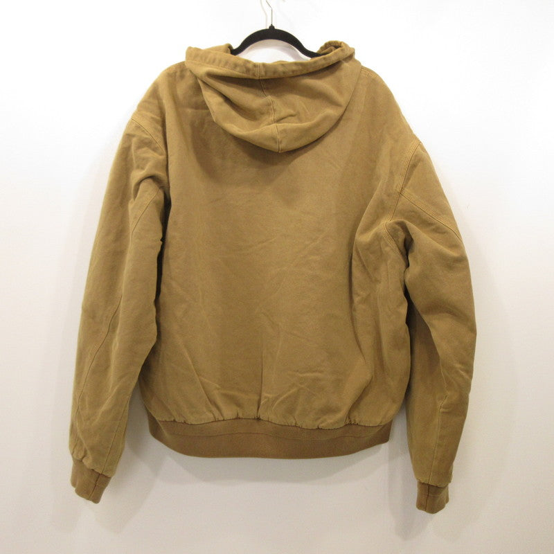 【中古】thisisneverthat | ディスイズネバーザット Overdyed Hooded Jacket その他アウター TN253WOWHS03 ブラウン サイズ：XL