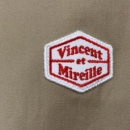 Vincent et Mireille | バンソンエミレイユ BAND COLLAR SHIRTS 長袖シャツ VM192SK11271 2019S/S ベージュ サイズ：42【姫路東店】
