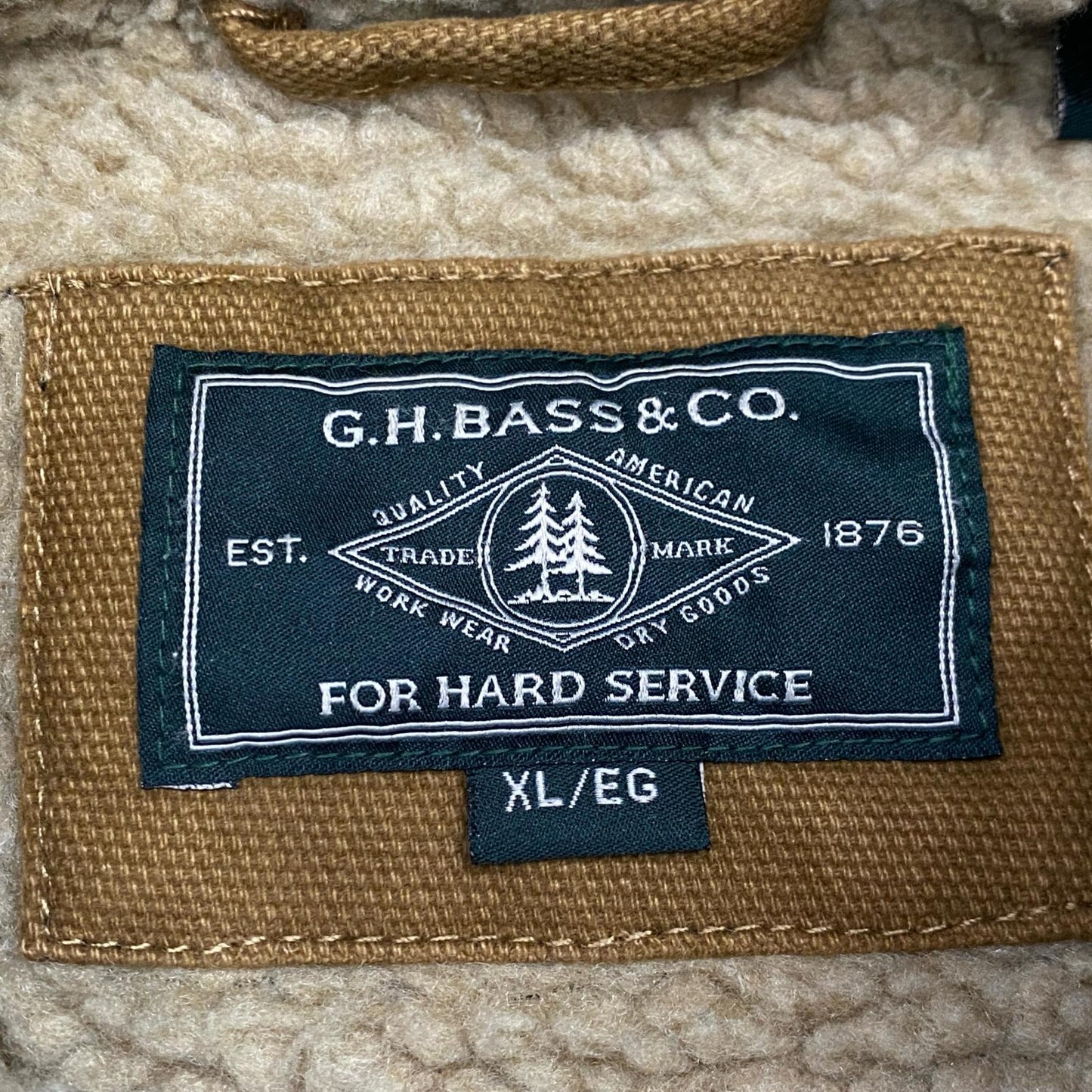 G.H.BASS | ジーエイチバス その他アウター BCHT17015 フーデットジャケット ブラウン サイズ：XL【姫路東店】