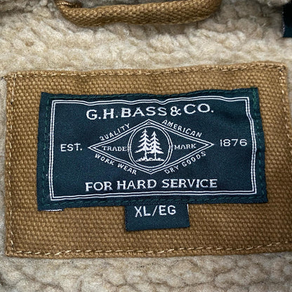 G.H.BASS | ジーエイチバス その他アウター BCHT17015 フーデットジャケット ブラウン サイズ：XL【姫路東店】