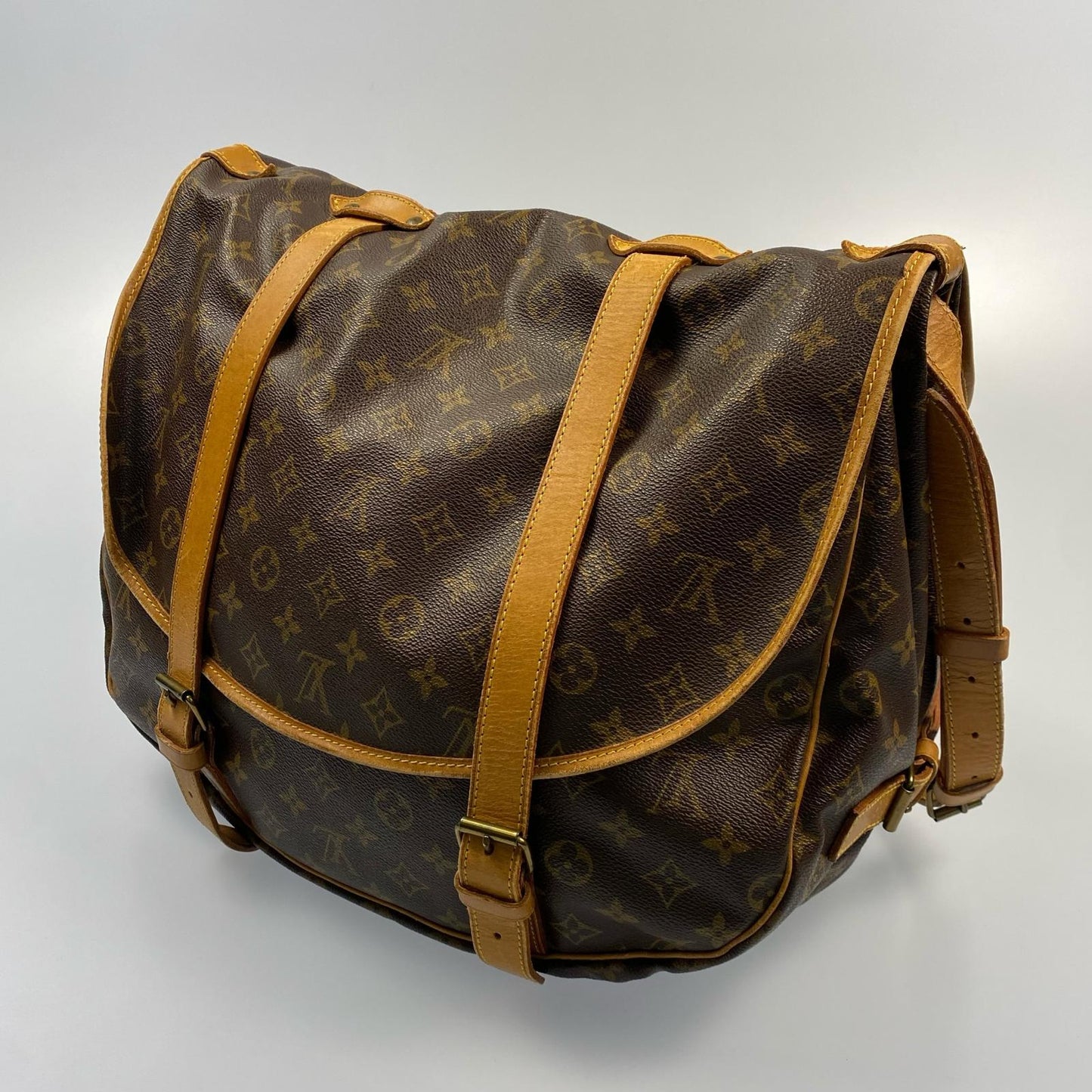 LOUIS VUITTON | ルイ・ヴィトン ソミュール43 ショルダーバッグ M42252 AR0930【姫路東店】