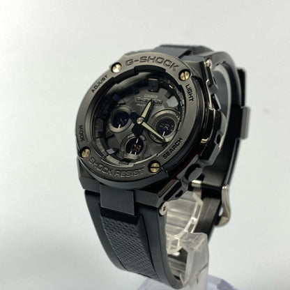 G-SHOCK | ジーショック G-STEEL 腕時計 GST-W300G-1A1JF アナデジ電波ソーラー ブラック【姫路東店】