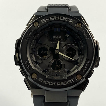 G-SHOCK | ジーショック G-STEEL 腕時計 GST-W300G-1A1JF アナデジ電波ソーラー ブラック【姫路東店】