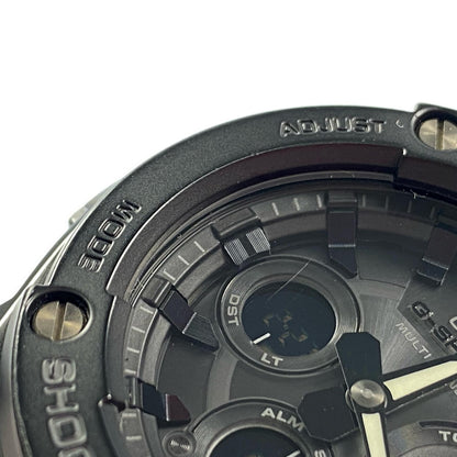 G-SHOCK | ジーショック G-STEEL 腕時計 GST-W300G-1A1JF アナデジ電波ソーラー ブラック【姫路東店】
