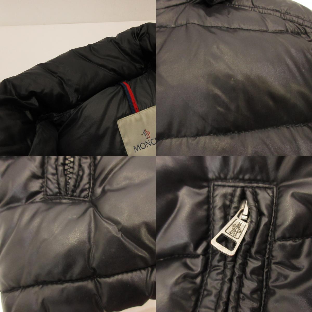 【中古】MONCLER | モンクレール MAYA ダウンジャケット 120914036605 国内正規品 ｻｲｽﾞ:0 ブラック