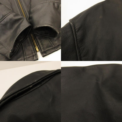 schott | Schott Leather 693 Black Size: 46