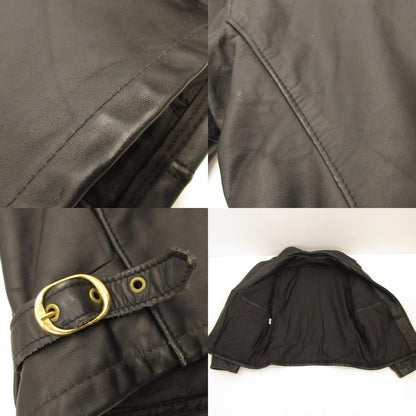 schott | Schott Leather 693 Black Size: 46