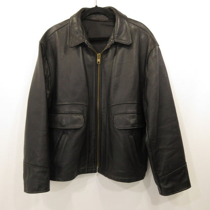 schott | Schott Leather 693 Black Size: 46