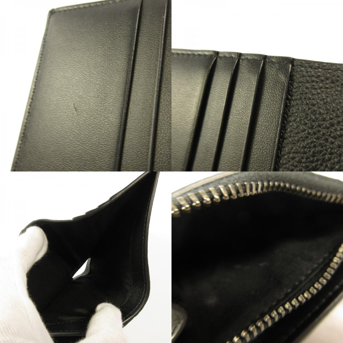 【中古】Dior | ディオール 2つ折りウォレット グラビティ レザー 二つ折り財布 2ESBC339FLG_H00N