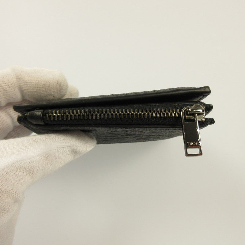 【中古】Dior | ディオール 2つ折りウォレット グラビティ レザー 二つ折り財布 2ESBC339FLG_H00N