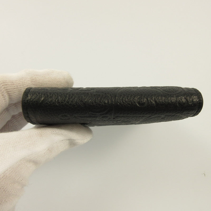 【中古】Dior | ディオール 2つ折りウォレット グラビティ レザー 二つ折り財布 2ESBC339FLG_H00N