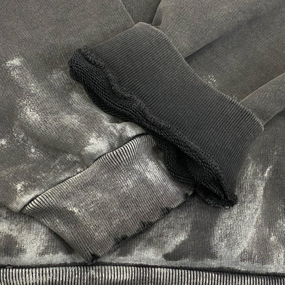 BALENCIAGA | バレンシアガ Medium Fit Hoodie パーカー 767877 プルオーバーパーカー 国内正規品 グレー サイズ：XL【姫路東店】