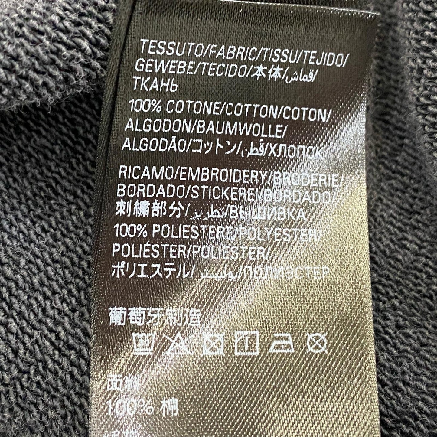 BALENCIAGA | バレンシアガ Medium Fit Hoodie パーカー 767877 プルオーバーパーカー 国内正規品 グレー サイズ：XL【姫路東店】