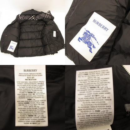【中古】BURBERRY | バーバリー HALSBY ダウンジャケット 8091092 ブラック サイズ：L