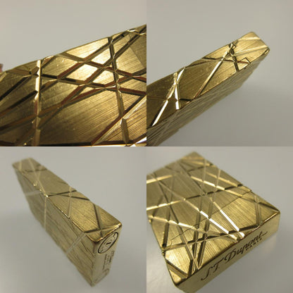 【中古】S.T. Dupont | エスティーデュポン LIGNE2 フェアライン ライター ゴールド