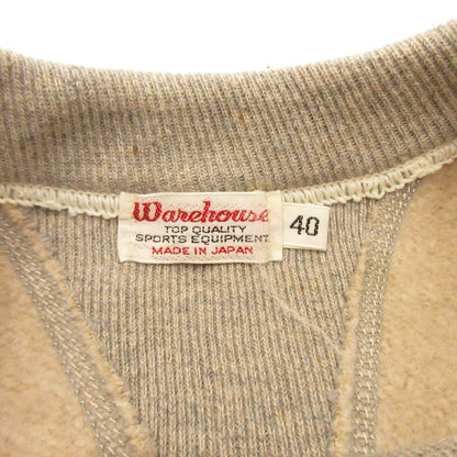 WARE HOUSE | WAREHOUSE Plain Sweatshirt Lot.401 Gray Size: 40