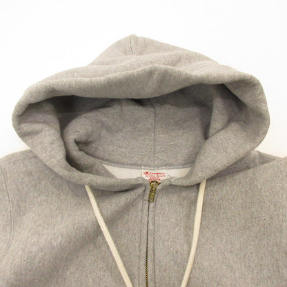 [Used] Champion | Champion Reverse Weave ZIP HOODED Hoodie C5-U102 Gray Size: M