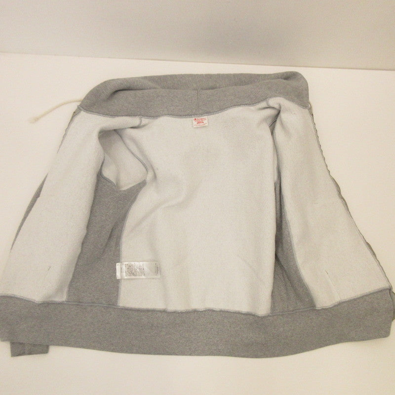 [Used] Champion | Champion Reverse Weave ZIP HOODED Hoodie C5-U102 Gray Size: M