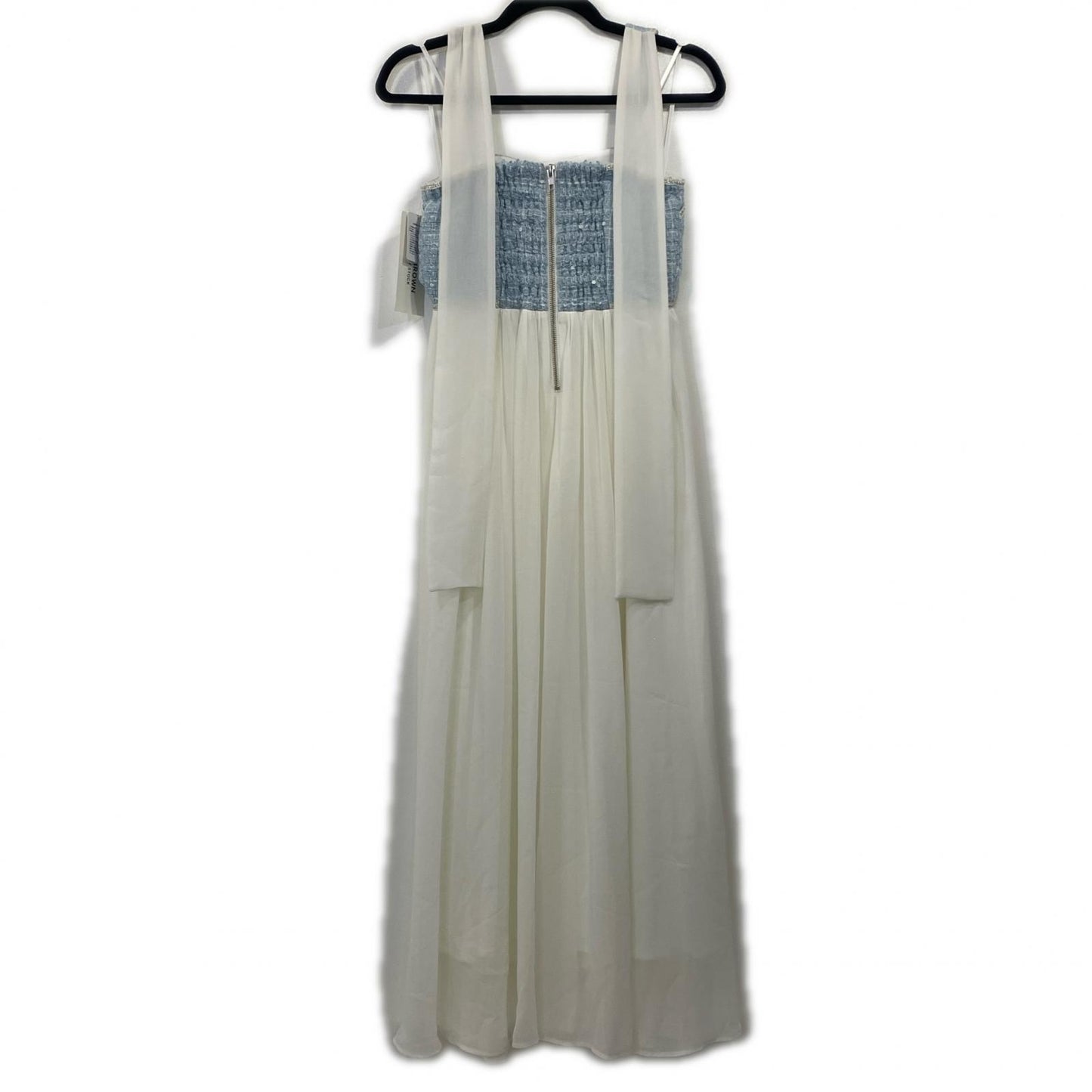 Lily Brown | リリーブラウン ツイードコンビホルターネックワンピース ワンピース LWFO254805 2025S/S ブルー サイズ：1【姫路東店】