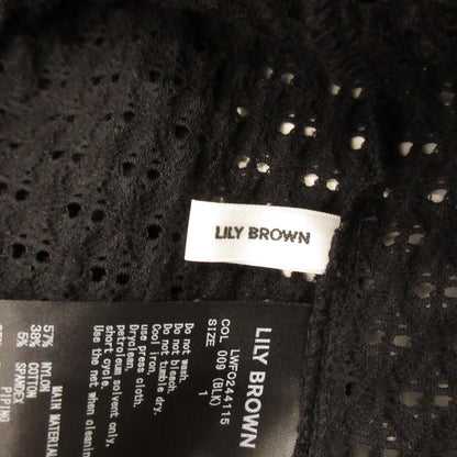 Lily Brown | Lily Brown Lace China Dress LWFO244115 Black Size: 1