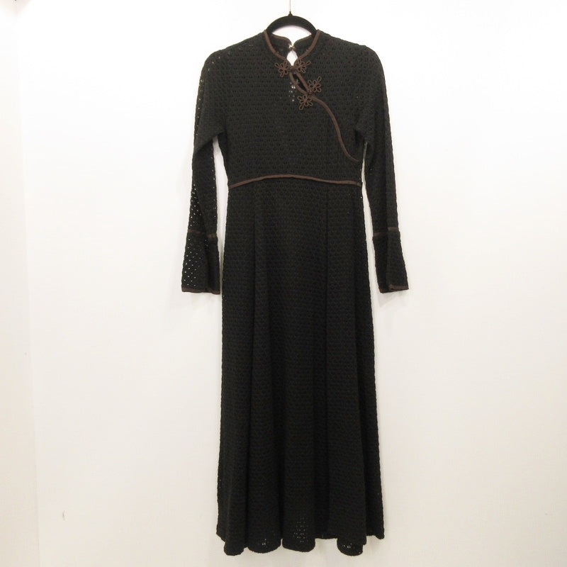 Lily Brown | Lily Brown Lace China Dress LWFO244115 Black Size: 1