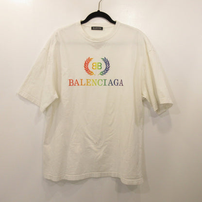 【中古】BALENCIAGA | バレンシアガ 半袖Ｔシャツ 570805 TIV53 ホワイト サイズ：L
