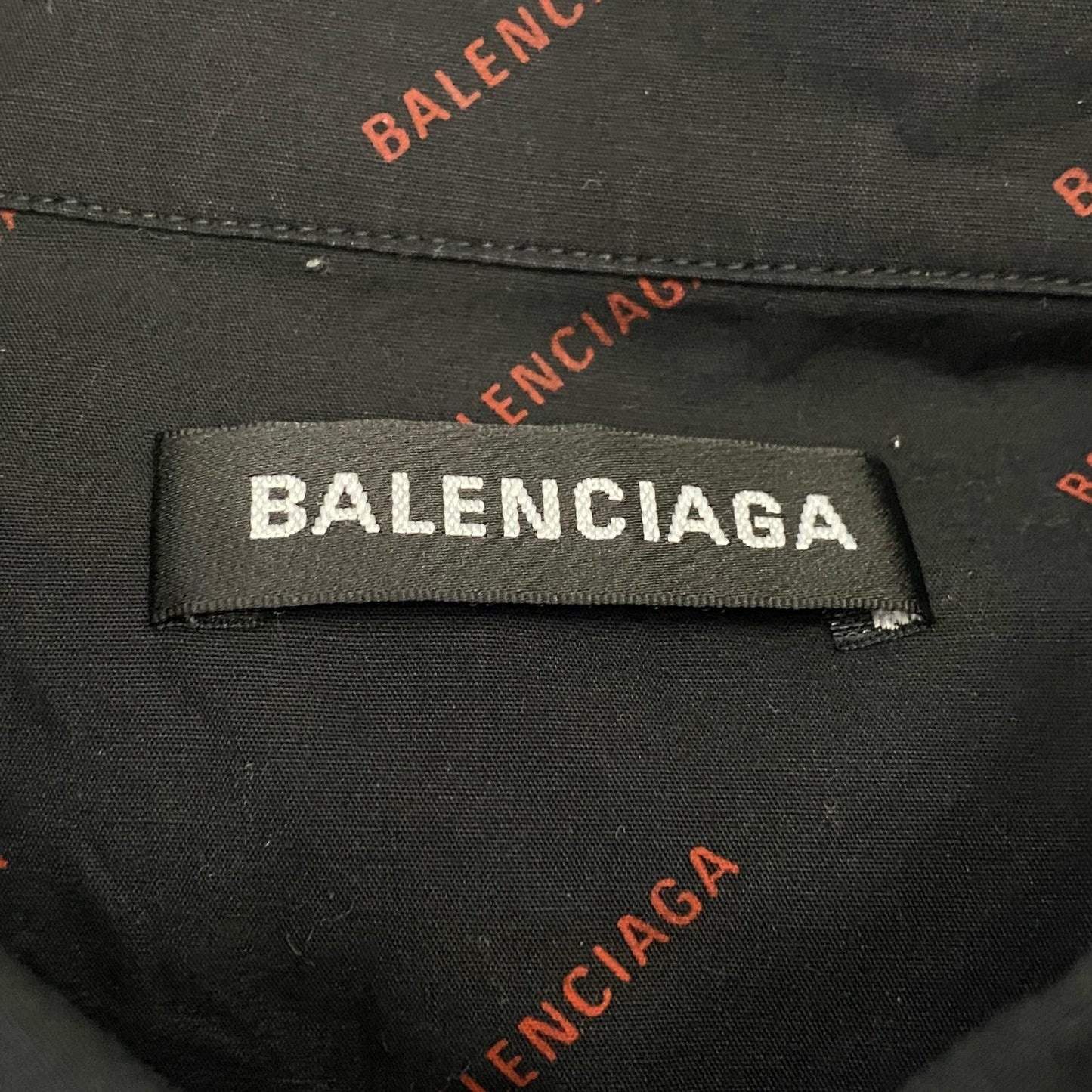 BALENCIAGA | バレンシアガ 長袖シャツ 534333 TBL96 総柄 サイズ：41【姫路東店】