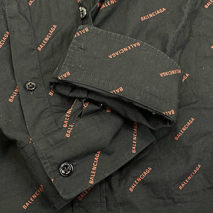 BALENCIAGA | バレンシアガ 長袖シャツ 534333 TBL96 総柄 サイズ：41【姫路東店】