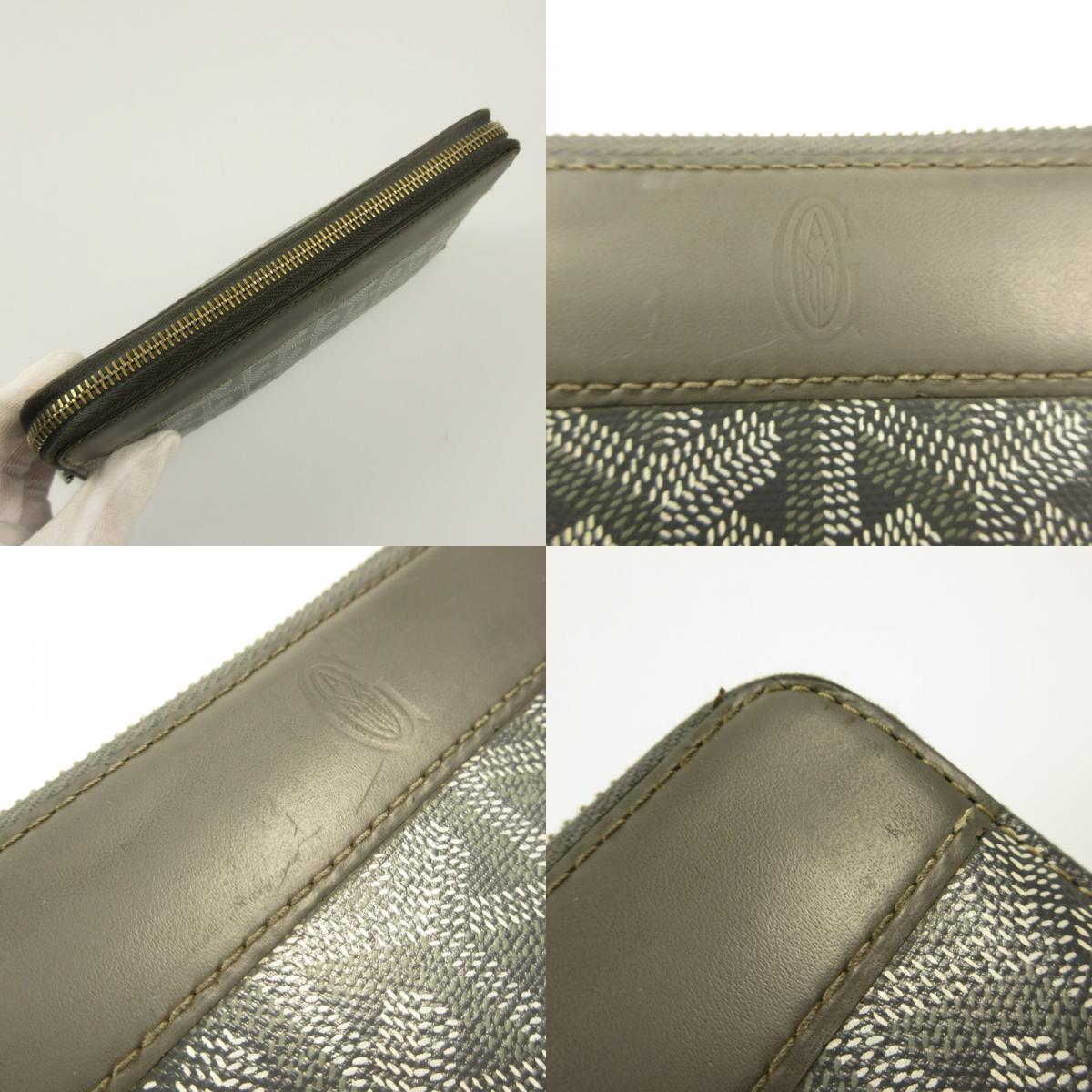 GOYARD | Goyard Matignon Zip GM Long Wallet MATIG2GMLTY51CL51P Gray