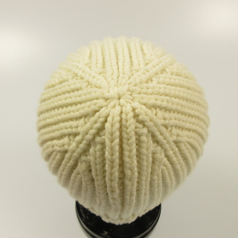 LOUIS VUITTON | Louis Vuitton Beanie Only LV Knit Cap M90799 White