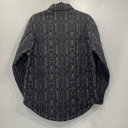 Palm Angels | パームエンジェルス All Monogram quilted nylon jacket その他トップス PMEA251E23FAB001 シャツジャケット 2023A/W ブラック サイズ：XS【姫路東店】