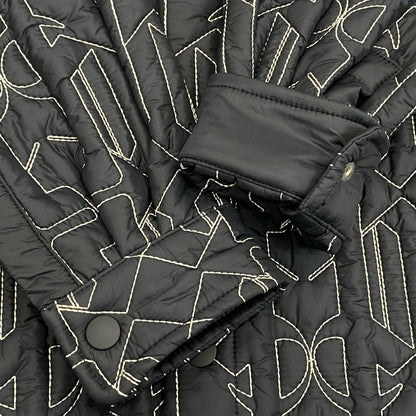 Palm Angels | パームエンジェルス All Monogram quilted nylon jacket その他トップス PMEA251E23FAB001 シャツジャケット 2023A/W ブラック サイズ：XS【姫路東店】
