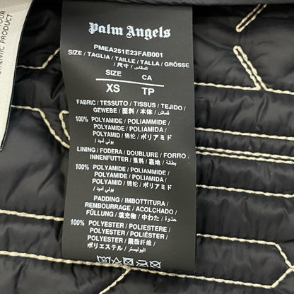 Palm Angels | パームエンジェルス All Monogram quilted nylon jacket その他トップス PMEA251E23FAB001 シャツジャケット 2023A/W ブラック サイズ：XS【姫路東店】