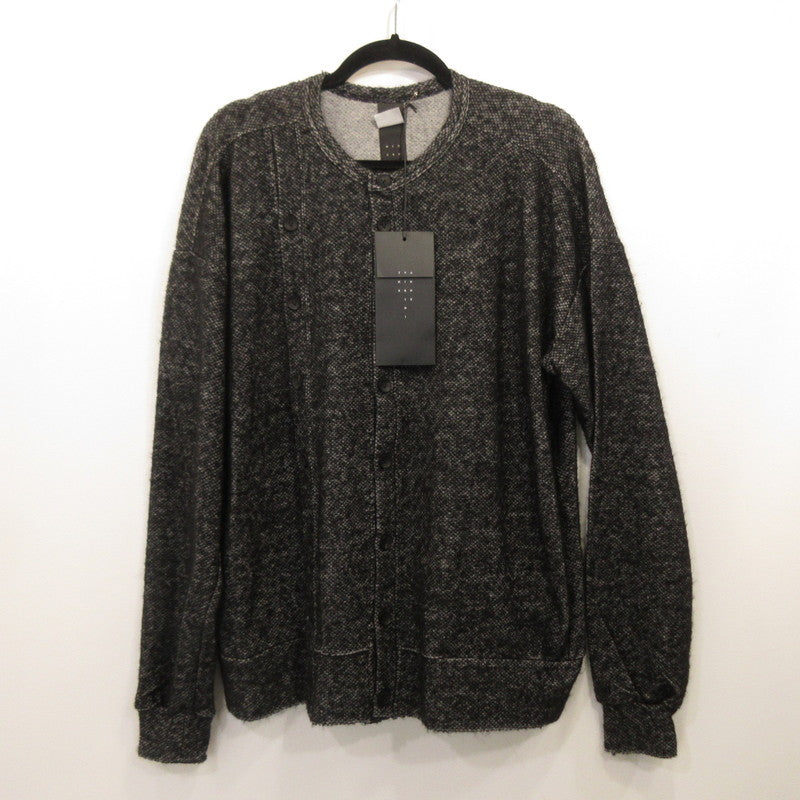 【中古】The Viridi-anne | ザヴィリディアン Wool Mix Jersey Cardigan カーディガン VI-3667-01 ブラック サイズ：3