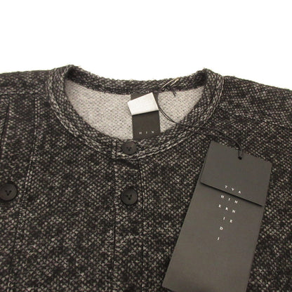 【中古】The Viridi-anne | ザヴィリディアン Wool Mix Jersey Cardigan カーディガン VI-3667-01 ブラック サイズ：3