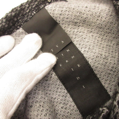 【中古】The Viridi-anne | ザヴィリディアン Wool Mix Jersey Cardigan カーディガン VI-3667-01 ブラック サイズ：3