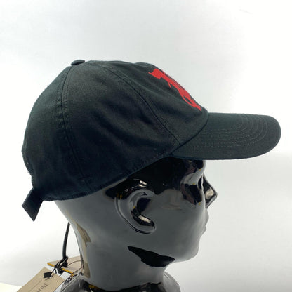 Palm Angels | パームエンジェルス Monogram Hat キャップ PMLB104F24FAB004 ベースボールキャップ 2024A/W ブラック【姫路東店】