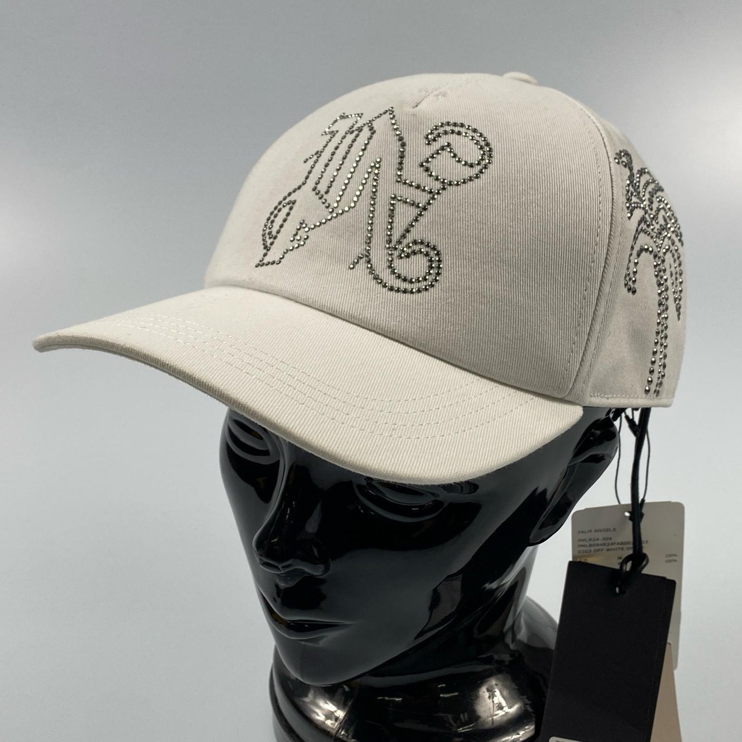 Palm Angels | パームエンジェルス MILANO CAP キャップ PMLB094R24FAB002 ベースボールキャップ 2024A/W ホワイト【姫路東店】