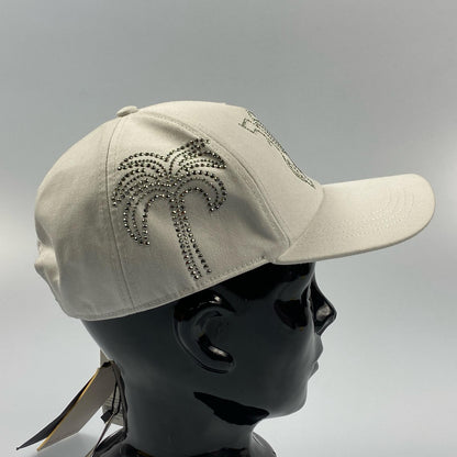 Palm Angels | パームエンジェルス MILANO CAP キャップ PMLB094R24FAB002 ベースボールキャップ 2024A/W ホワイト【姫路東店】