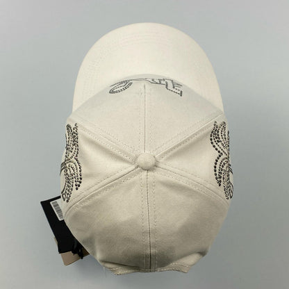 Palm Angels | パームエンジェルス MILANO CAP キャップ PMLB094R24FAB002 ベースボールキャップ 2024A/W ホワイト【姫路東店】