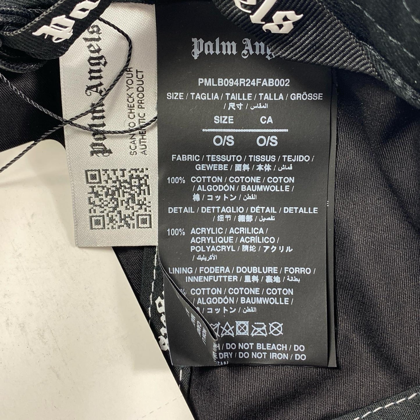 Palm Angels | パームエンジェルス MILANO CAP キャップ PMLB094R24FAB002 ベースボールキャップ 2024A/W ホワイト【姫路東店】