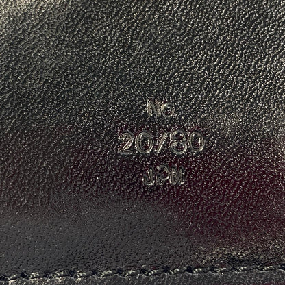 TOCHIGI LEATHER CLIP WALLET 札入れ W016 マネークリップ付札入れ ブラック【姫路東店】