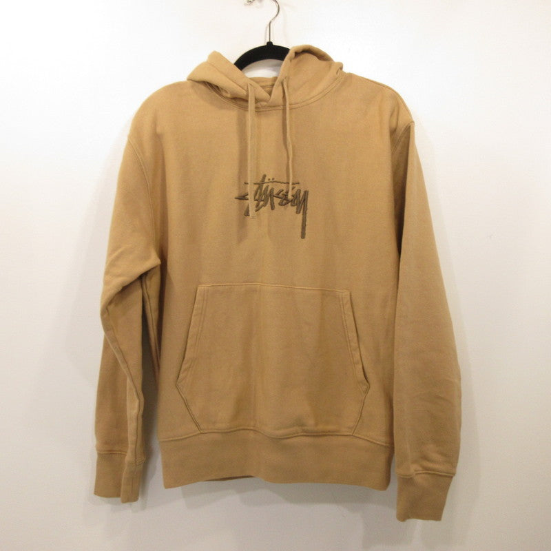STUSSY | Stüssy Stock Logo Applique Hoodie 118461 Brown Size: S